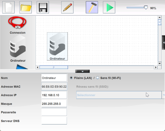 Filius ajouter un ordinateur
