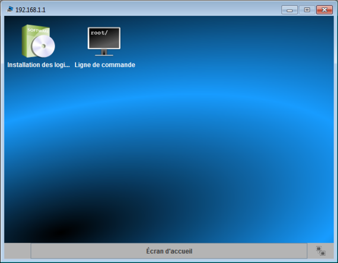 Installation réussie