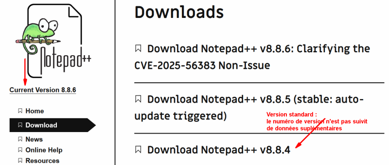 Télécharger Notepad-plus-plus