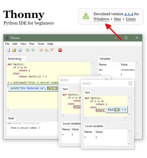 Télécharger Thonny