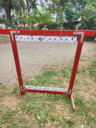 Harpe Plaque Perc&eacute;e