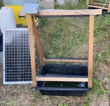 Une harpe de pr&eacute;s&eacute;rie